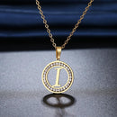 Colar Com Letra Gold Letter® -Letras de A até Z - Online USA Shops