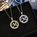 Colar Com Letra Gold Letter® -Letras de A até Z - Online USA Shops