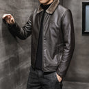Jaqueta Leather Slim