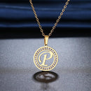 Colar Com Letra Gold Letter® -Letras de A até Z - Online USA Shops