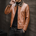Jaqueta Leather Slim