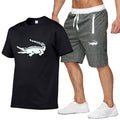 Camisa Lacoste + Brinde (Bermuda Lacoste Cinza)