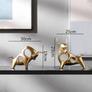 Escultura de Touro Moderno