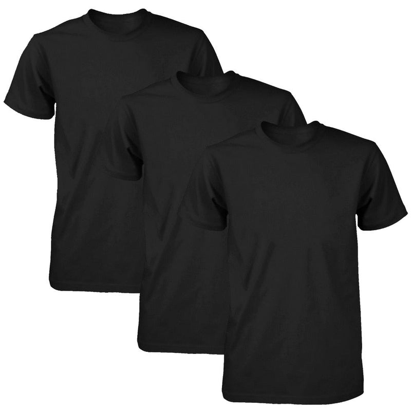 Kit com 3 Camisetas Básicas Fit