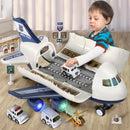 Avião de Brinquedo Puzzle Multifuncional