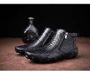 Bota Crocodile Couro