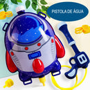Brinquedo Mochila com Pistola de Água