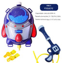 Brinquedo Mochila com Pistola de Água
